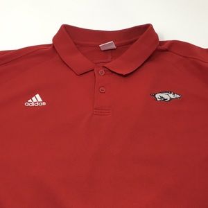 Arkansas Razorbacks Adidas 2XL Polo